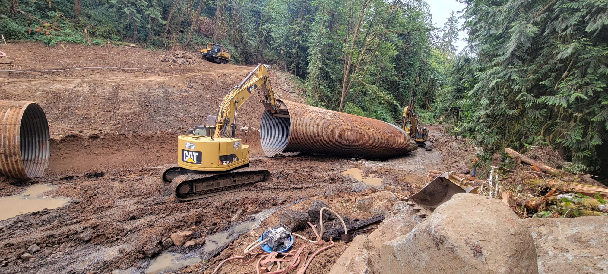 The Cowlitz Indian Tribe provided access to over 9 miles of salmon and steelhead habitat by removing…